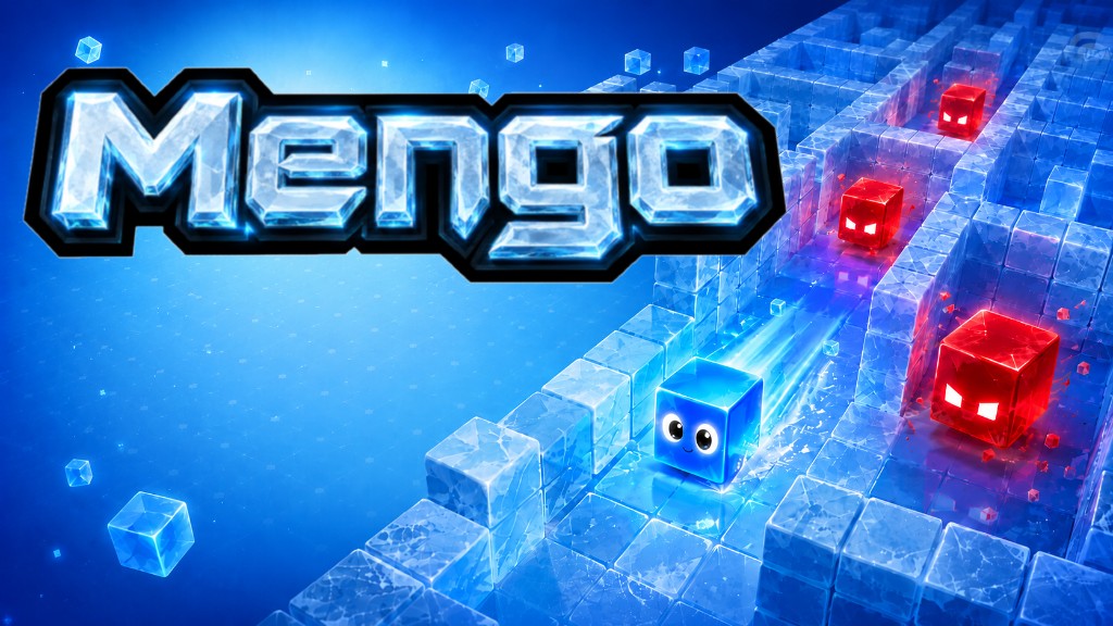 Mengo — 氷の迷路ミニゲーム